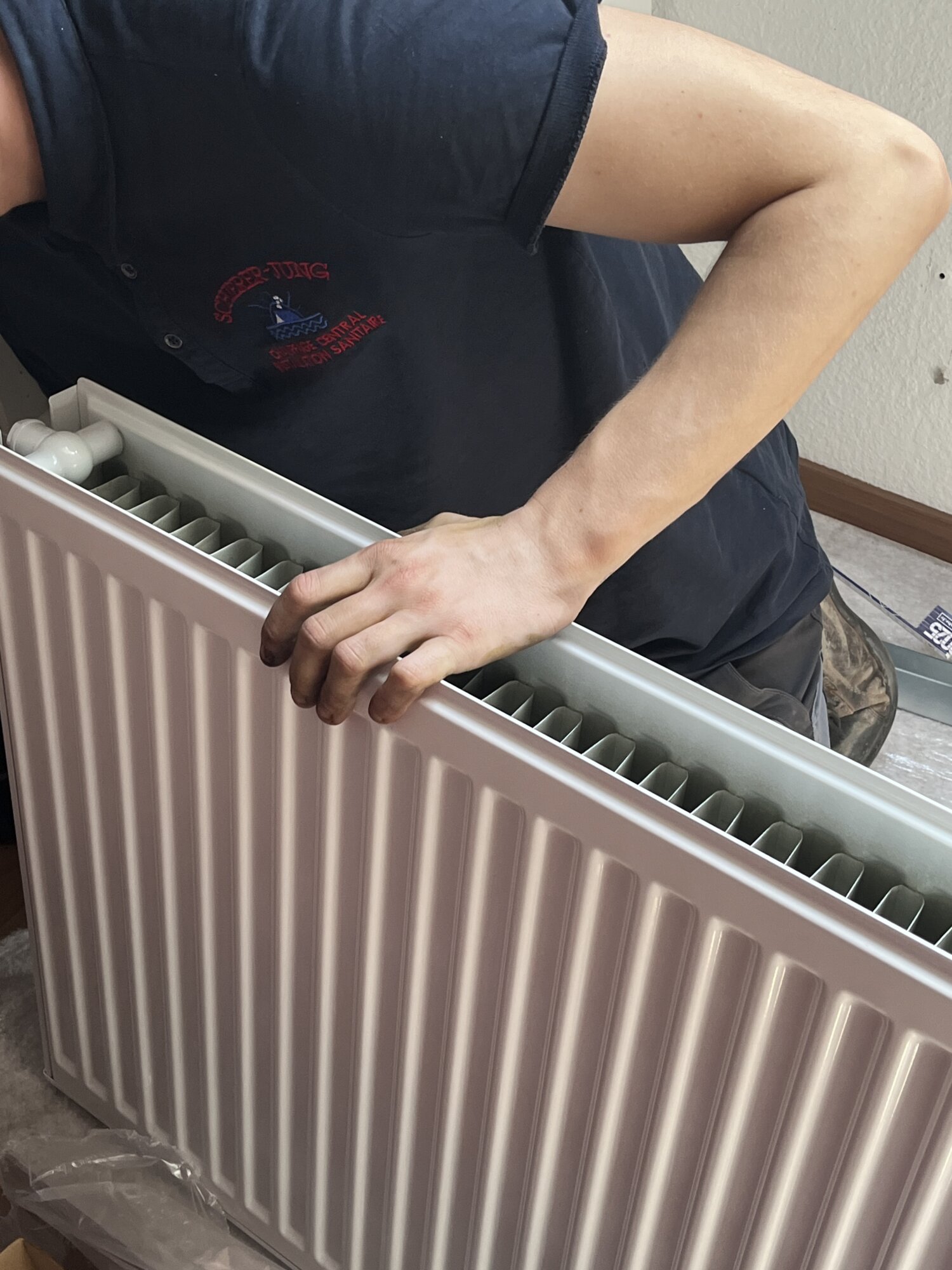 Remplacement d’un radiateur mural à Truchtersheim Ostwald