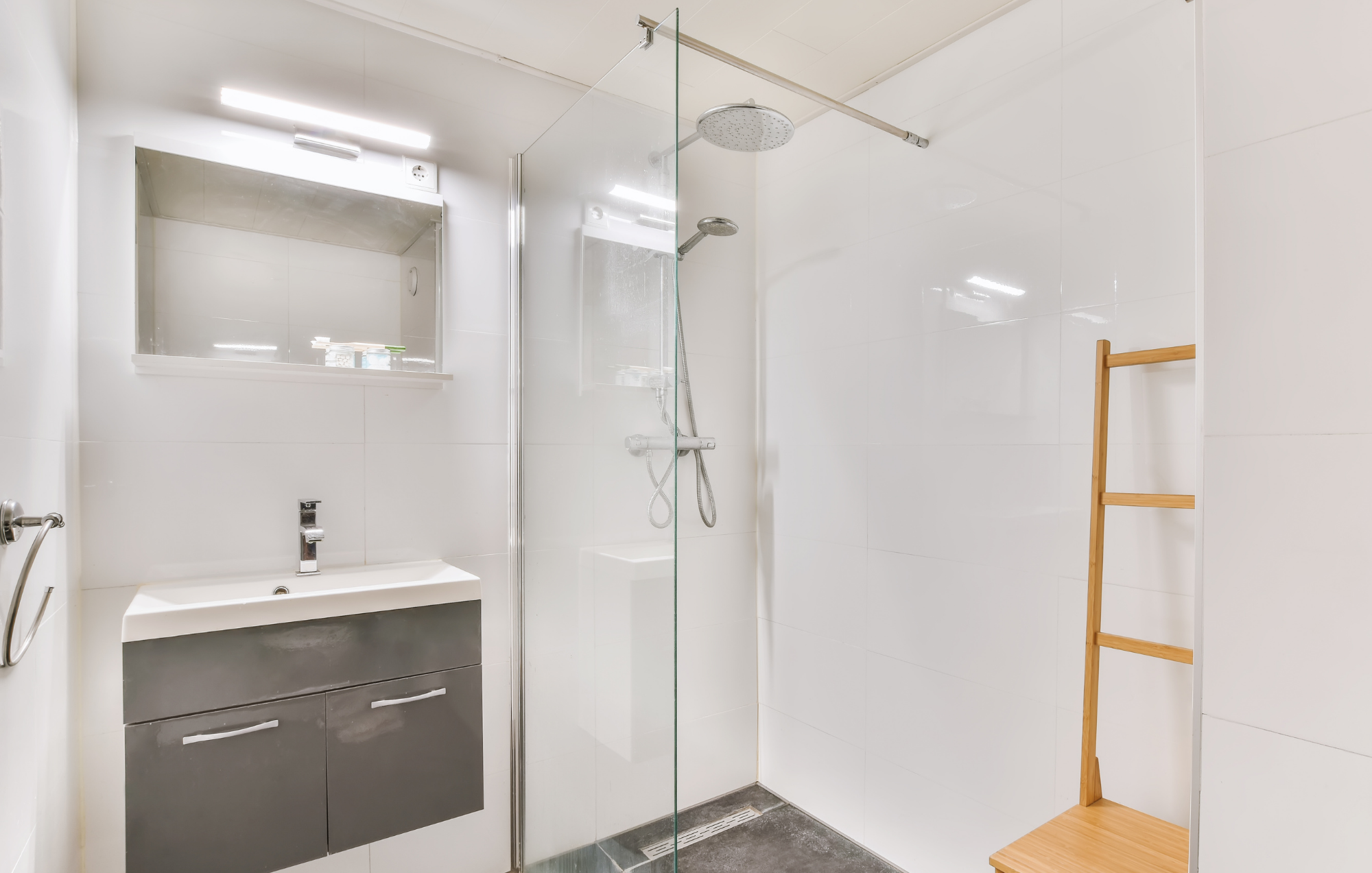 Rénovation d’une petite salle de bain dans un studio à Bischheim Bischheim