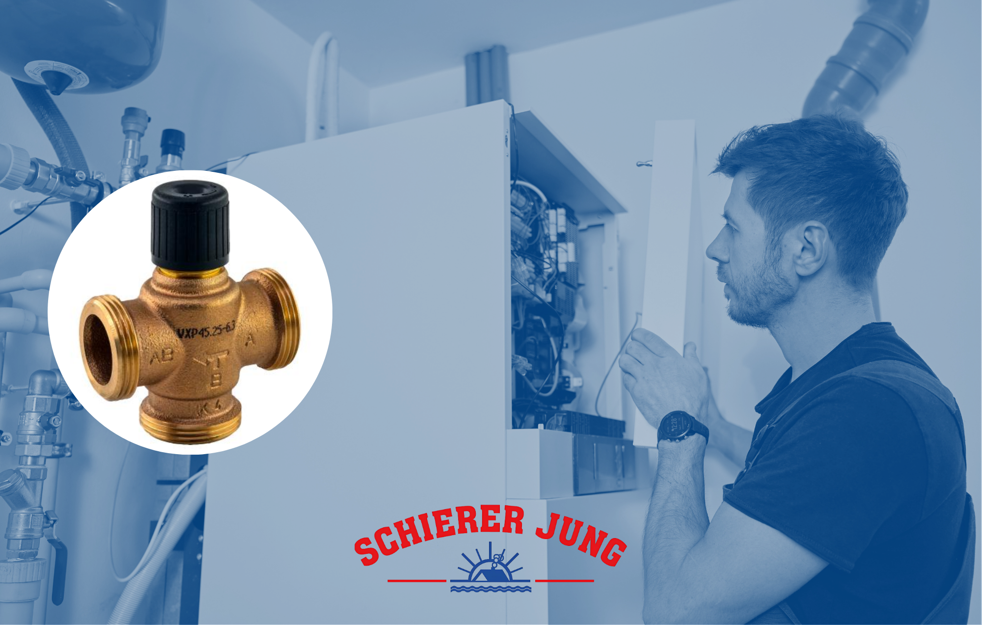 La vanne trois voies dans une installation de chauffage : quel est son r&ocirc;le ? Ostwald