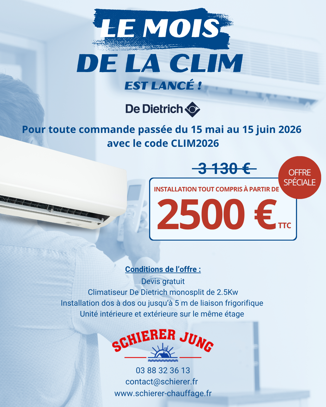 Le mois de la clim est lanc&eacute; chez Schierer Jung H&oelig;nheim