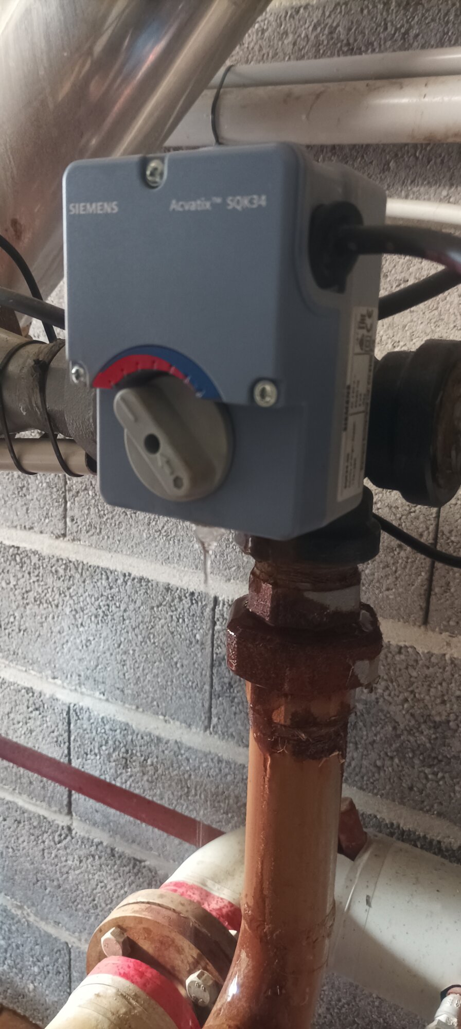Remplacement d&rsquo;une vanne trois voies qui fuit &agrave; Mittelhausbergen Schiltigheim